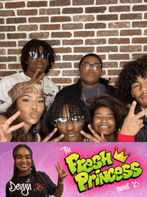 Sweet 16 photo booth animated strip